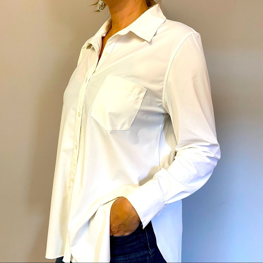 Lyssé Schiffer Microfiber Button Down Shirt